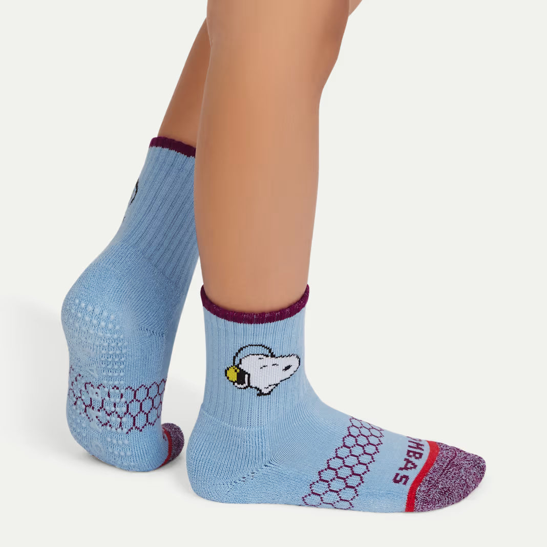 Peanuts x Bombas: Junior Gripper Calf Sock 4-Pack Gift Box
