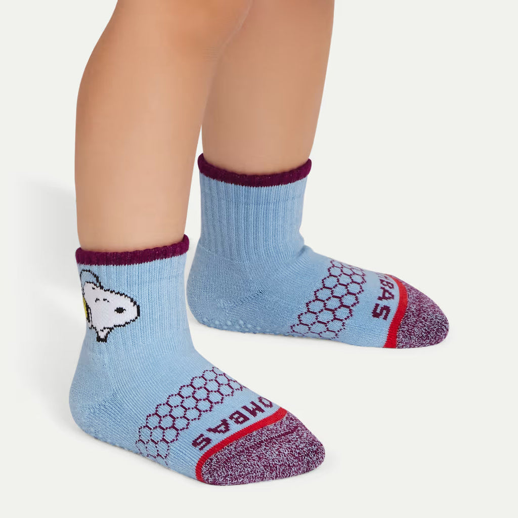 Peanuts x Bombas: Toddler Gripper Calf Sock 4-Pack Gift Box