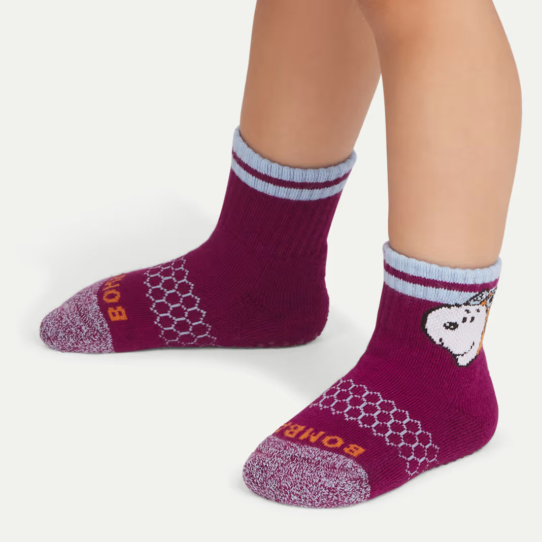 Peanuts x Bombas: Toddler Gripper Calf Sock 4-Pack Gift Box