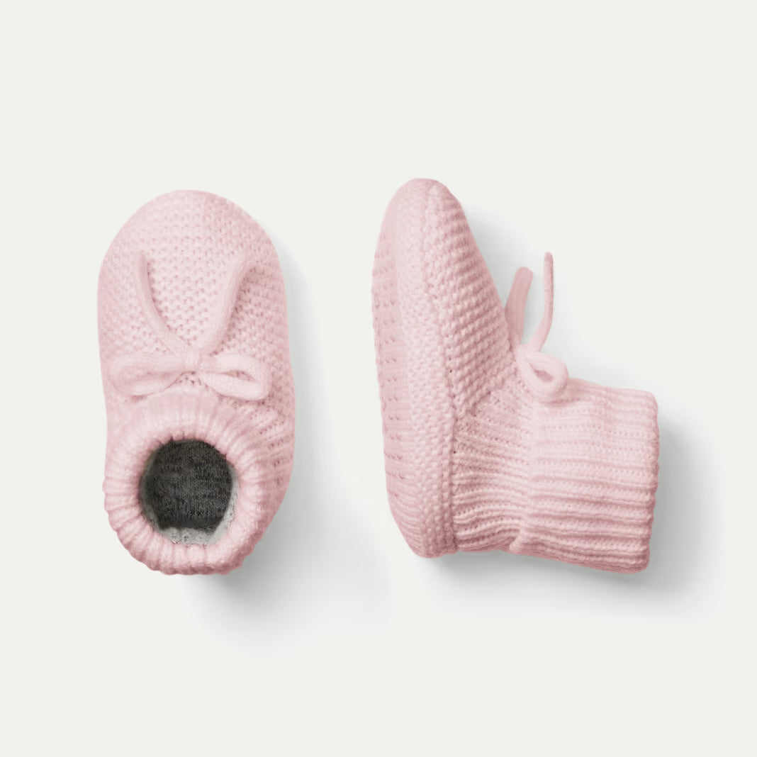 Baby Bow Gripper Slipper