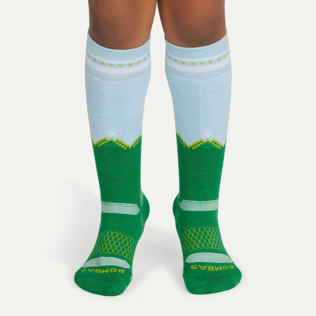 Bombas Youth Full-Cushion Merino Wool Blend Ski & Snowboard Sock 3-Pack