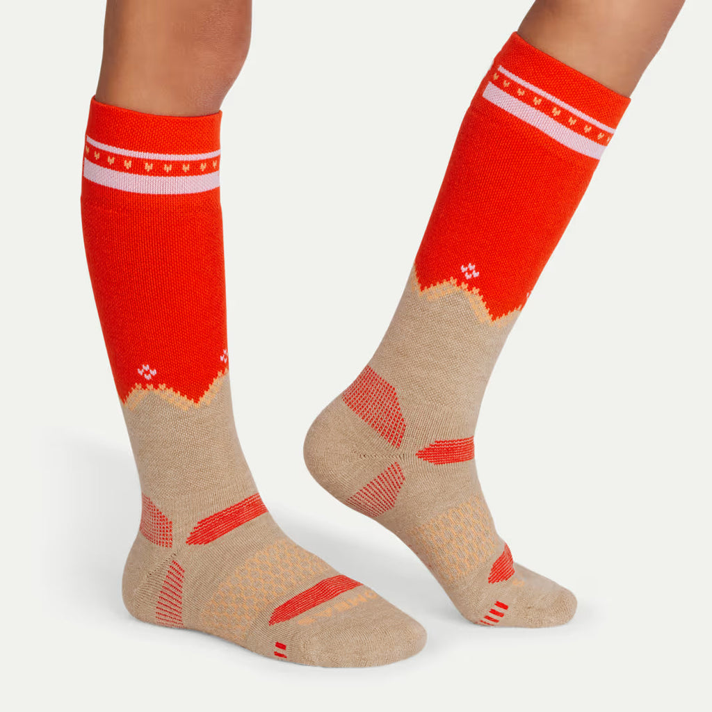 Bombas Youth Full-Cushion Merino Wool Blend Ski & Snowboard Sock 3-Pack