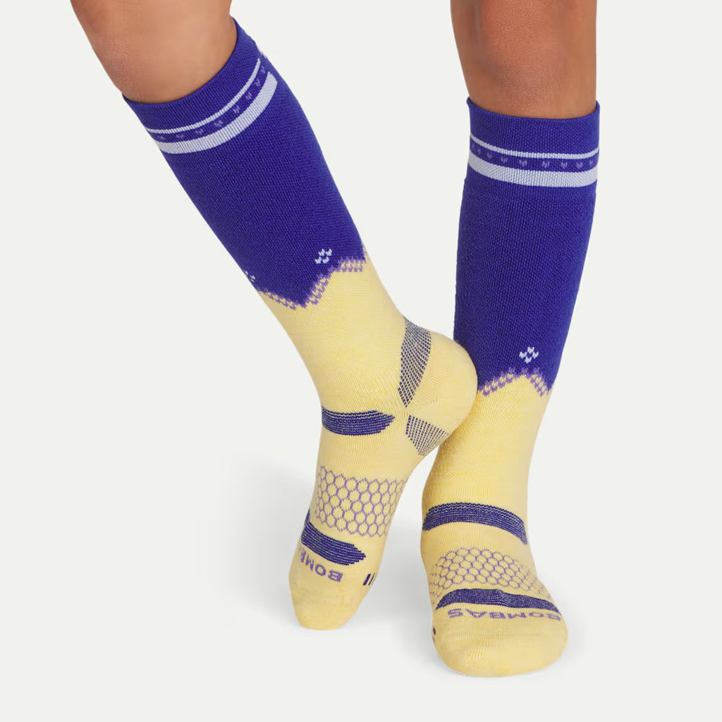 Bombas Youth Full-Cushion Merino Wool Blend Ski & Snowboard Sock 3-Pack