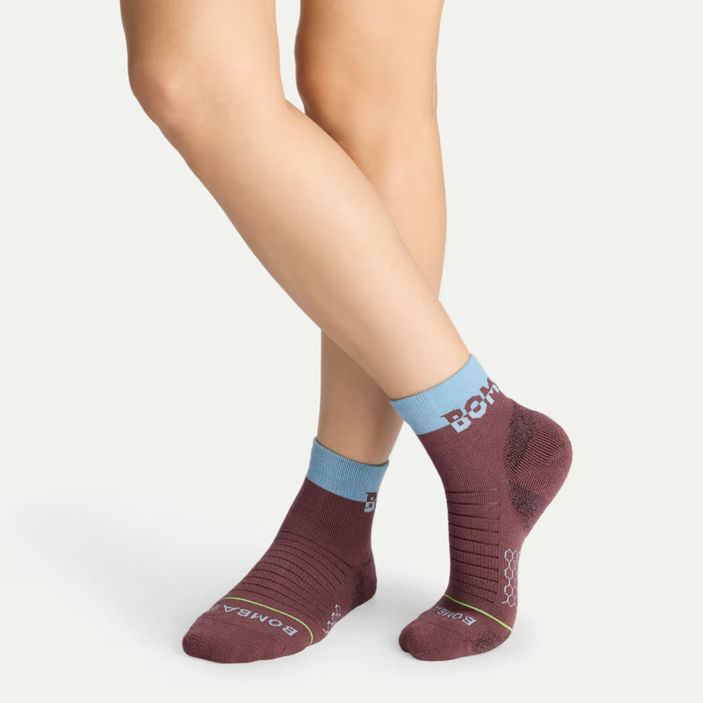 Men's Merino Wool Blend Hiking Quarter Sock 3-Pack