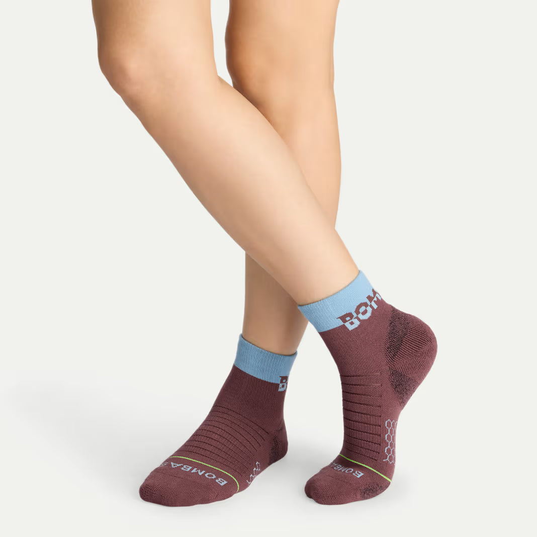 Women's Merino Wool Blend Hiking Quarter Sock 3-Pack
