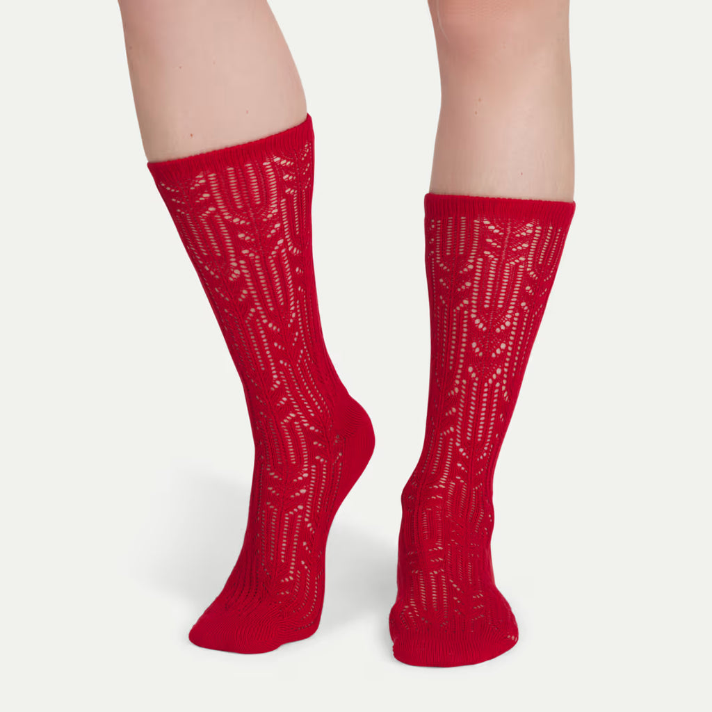 Women's Pointelle Calf Sock 3-Pack