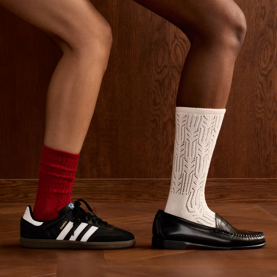Women's Pointelle Calf Sock 3-Pack