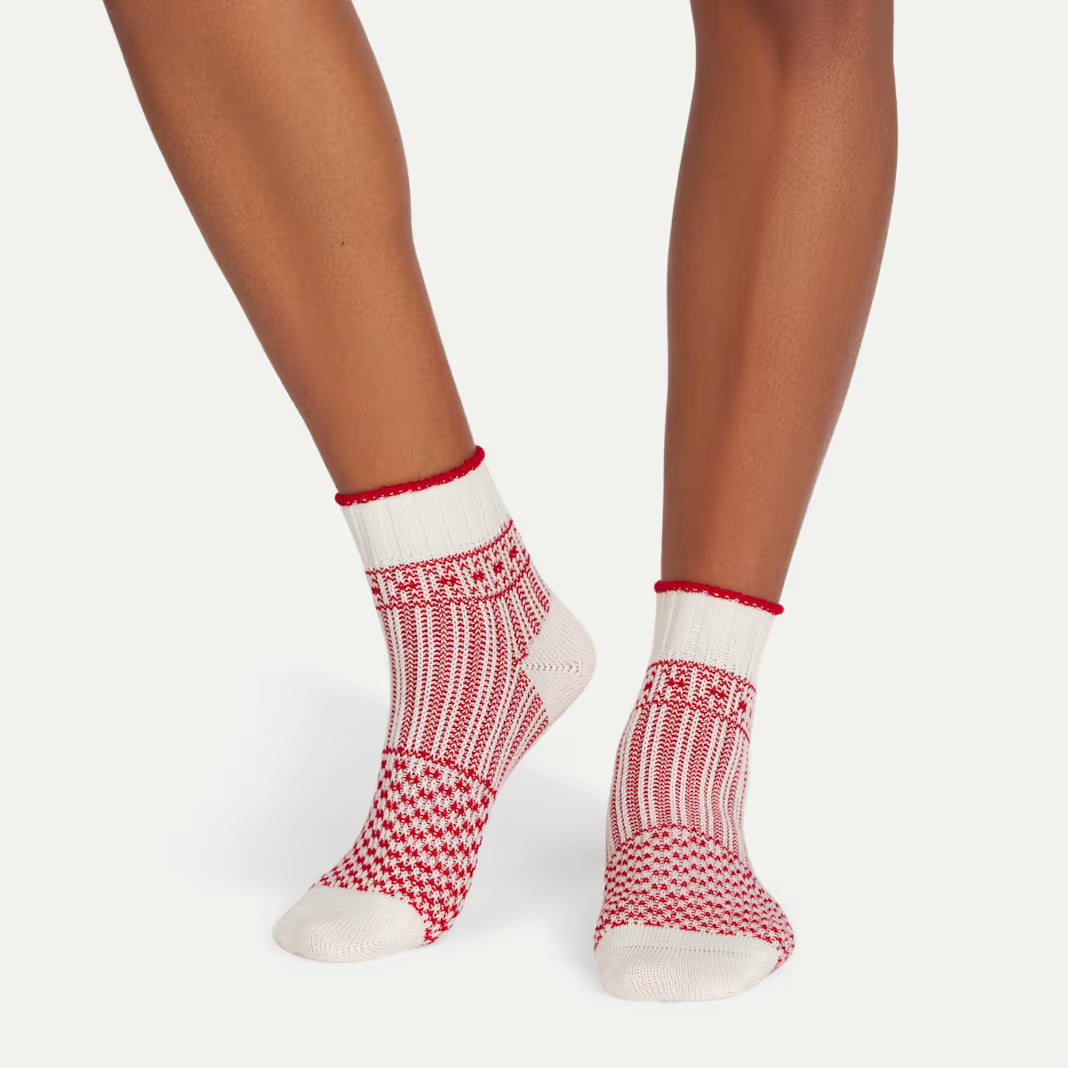 Women's Merino Wool Blend Sweater Quarter Sock 3-Pack