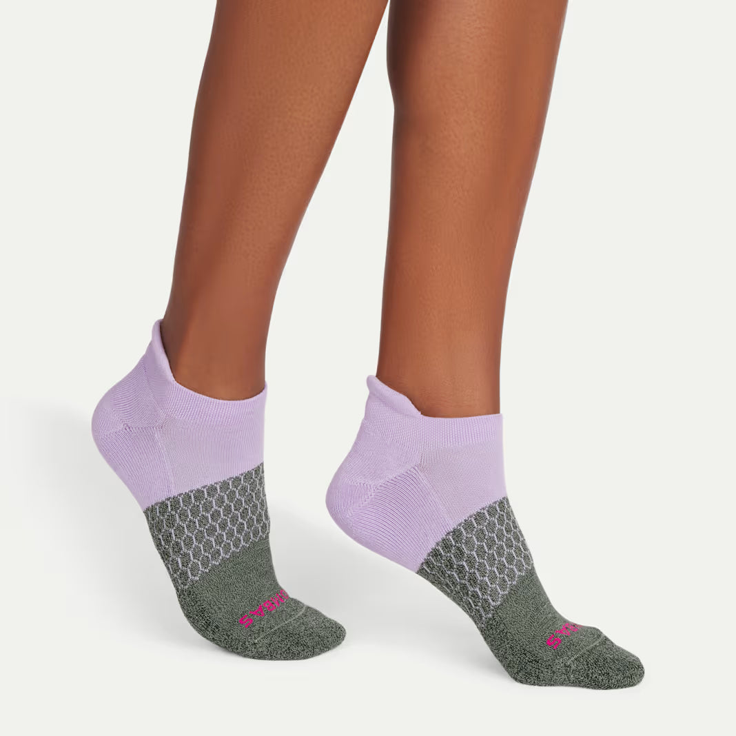 Bombas Women's Marl Ankle Socks(Soft Lavender)