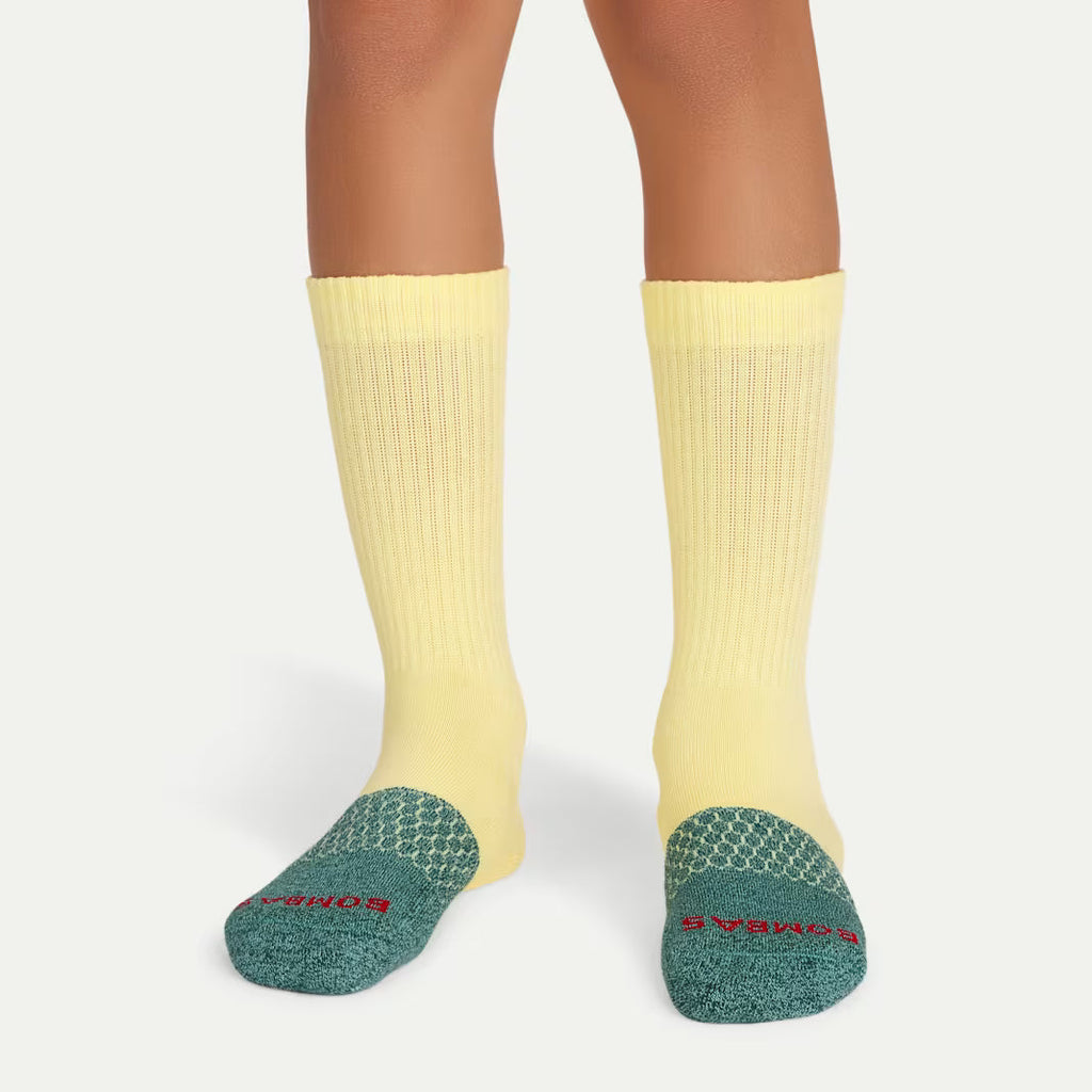 Bombas Youth Marl Calf Sock 4-Pack