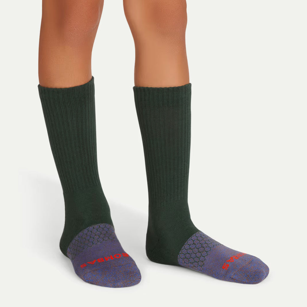 Bombas Youth Marl Calf Sock 4-Pack