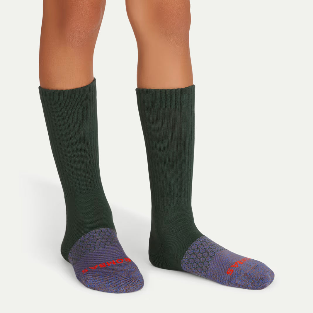 Bombas Youth Marl Calf Sock 4-Pack