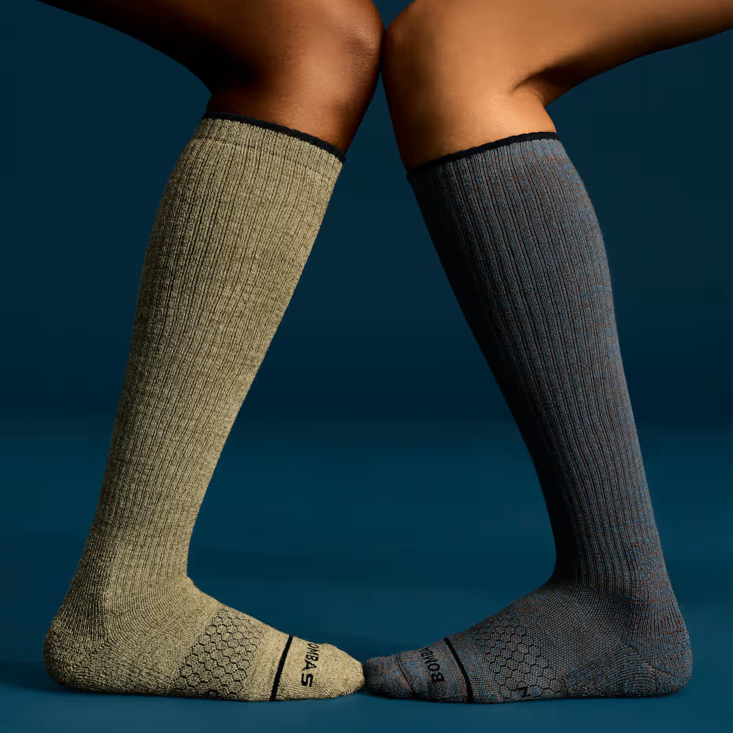 Women's Merino Wool Blend Everyday Compression Sock 6-Pack (15-20mmHg)