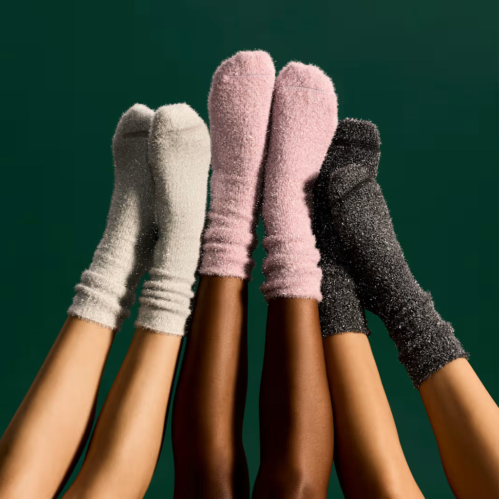 Women's Fuzzy Sock 3-Pack