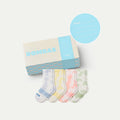 Junior Celebration Calf Sock 4-Pack Gift Box