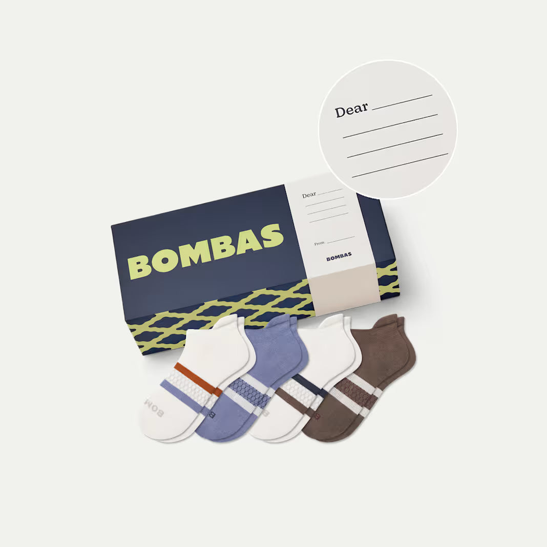 Men’s Celebration Ankle Sock 4-Pack Gift Box