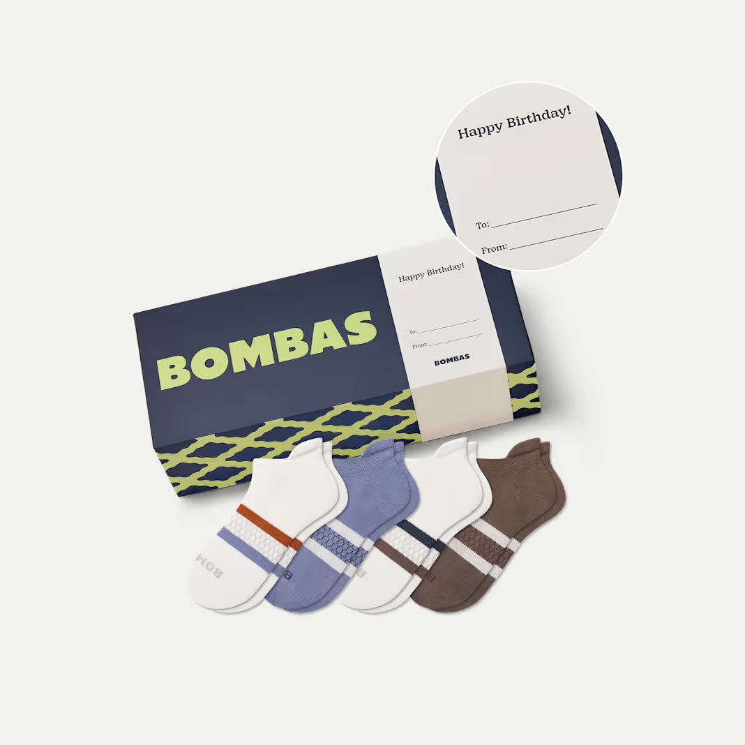 Men’s Celebration Ankle Sock 4-Pack Gift Box