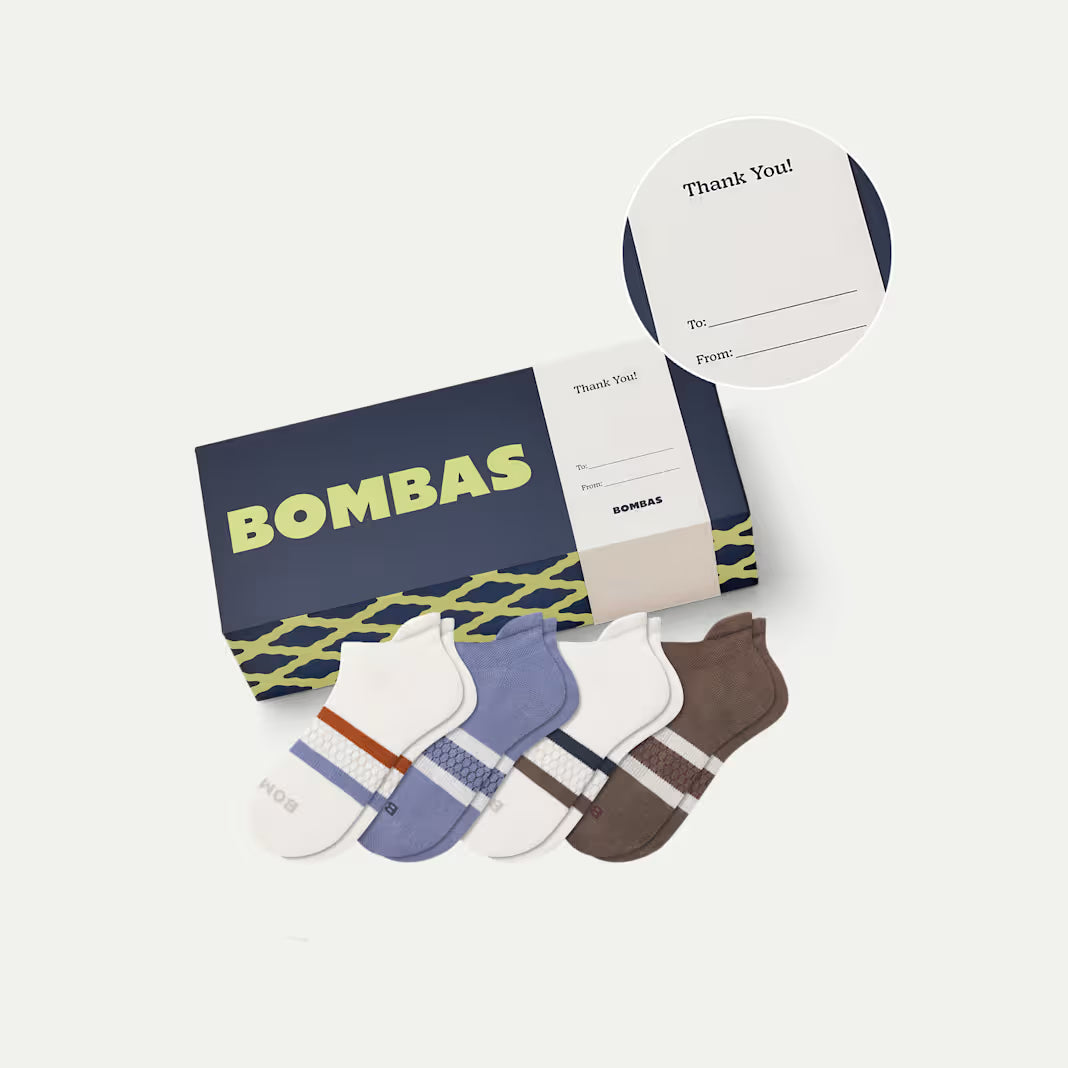 Men’s Celebration Ankle Sock 4-Pack Gift Box