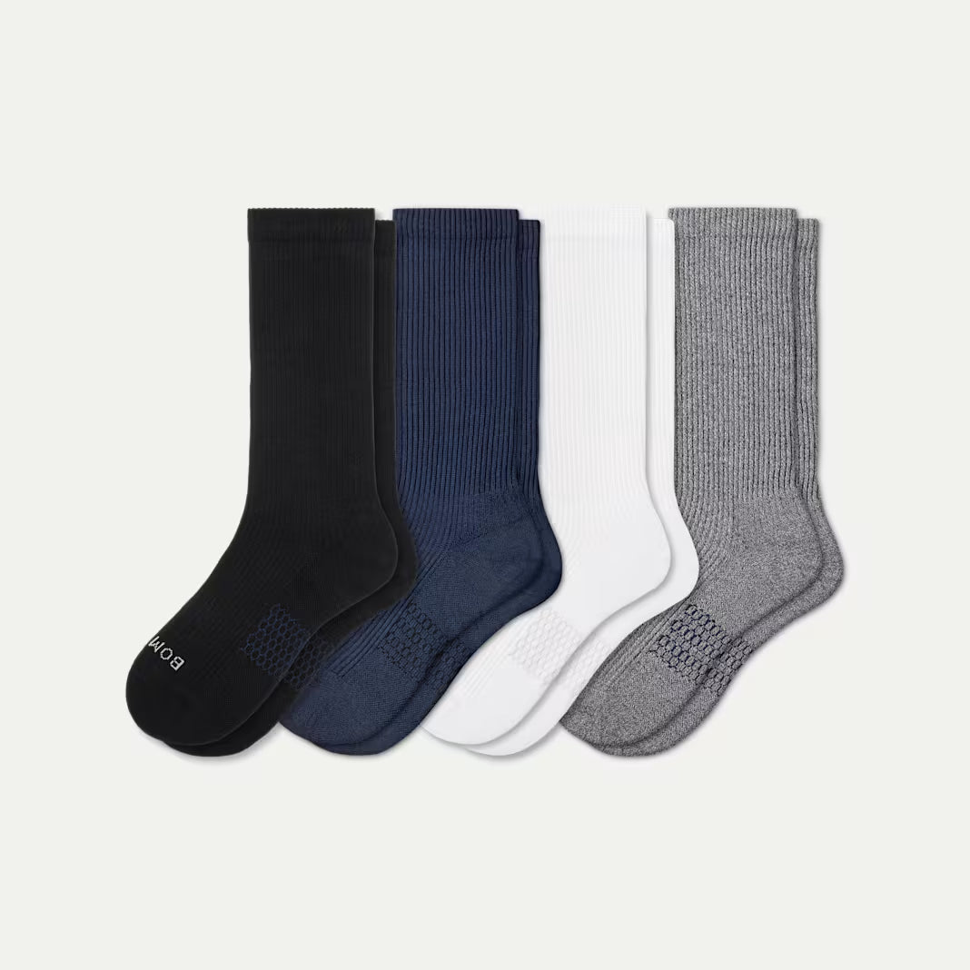Men's Modern Rib Calf Sock 4-Pack