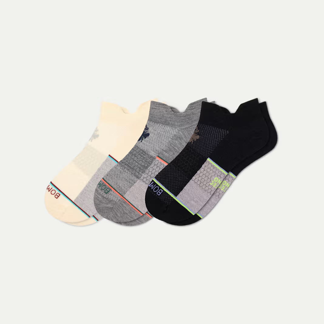 Women's UltraLite Sport Merino Wool Blend Ankle Sock 3-Pack