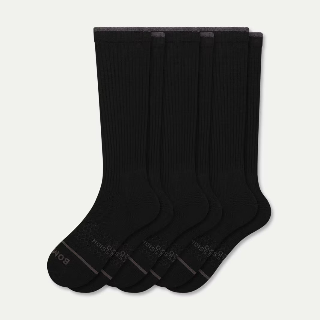Women's Merino Wool Blend Everyday Compression Knee High Sock 3-Pack (15-20mmHg)