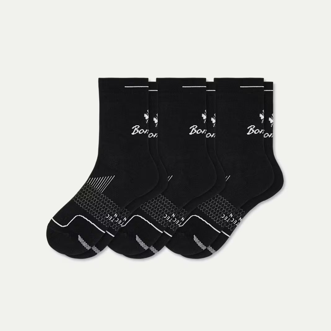 Men's Run Half Calf Sock 3-Pack