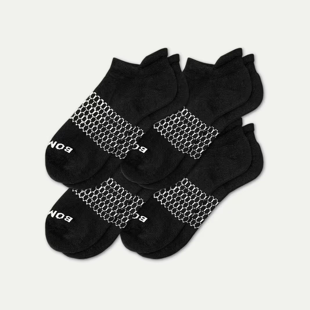 Men's Solids Ankle Sock 4-Pack