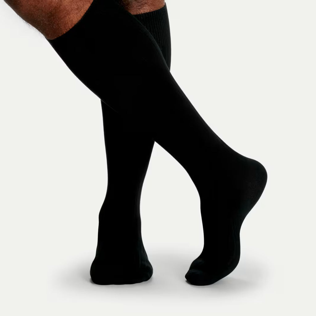 Men's Dress Over the Calf Sock 4-Pack