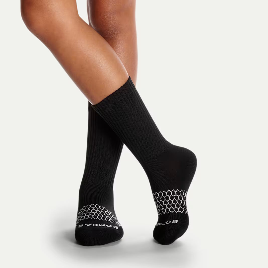 Bombas Youth Solids Calf Sock 4-Pack