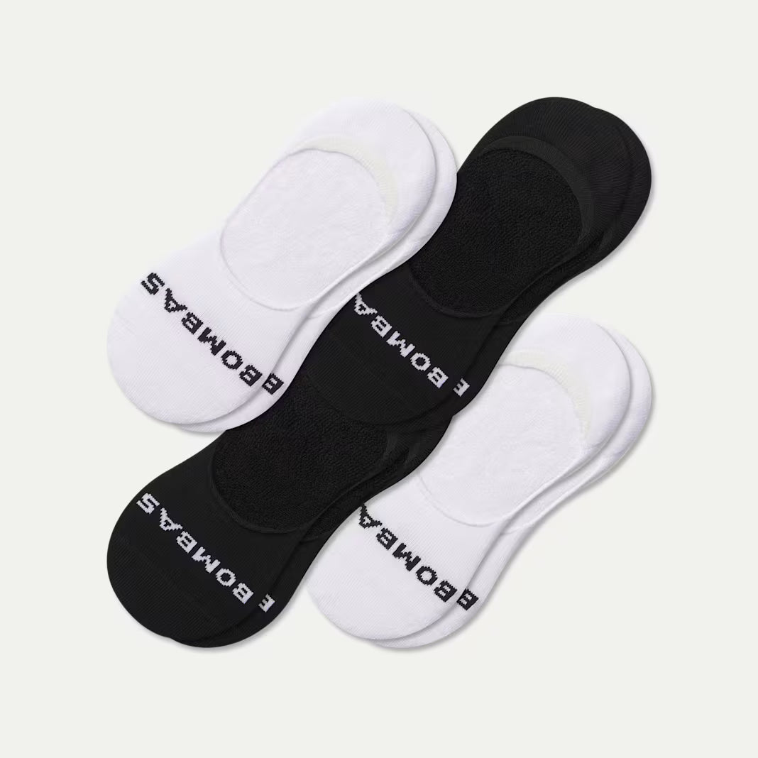 Women's Mid-Cut Cushioned No Show Sock 4-Pack