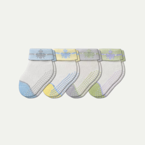 Baby Gripper Sock 4-Pack (6-12 Months)