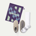 Women's Travel Compression Sock and Gripper Slipper 2-Pack
