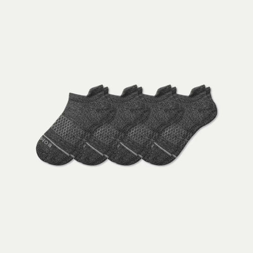 Men's Merino Wool Blend Ankle Sock 4-Pack