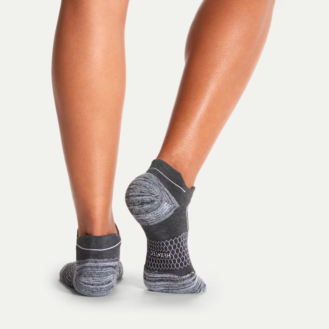 Bombas Women's Run Ankle Socks(charcoal)