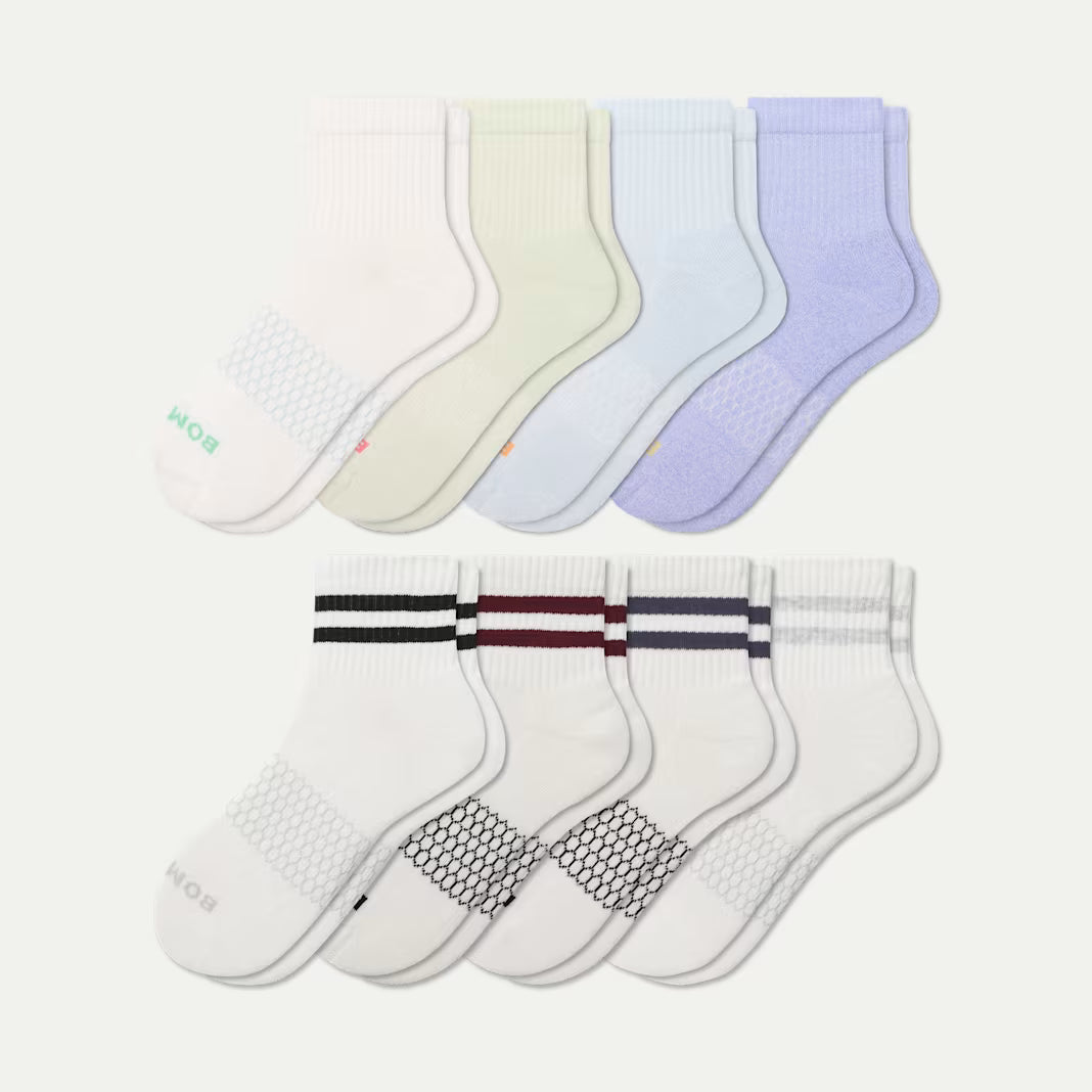 Women's Quarter Sock 8-Pack