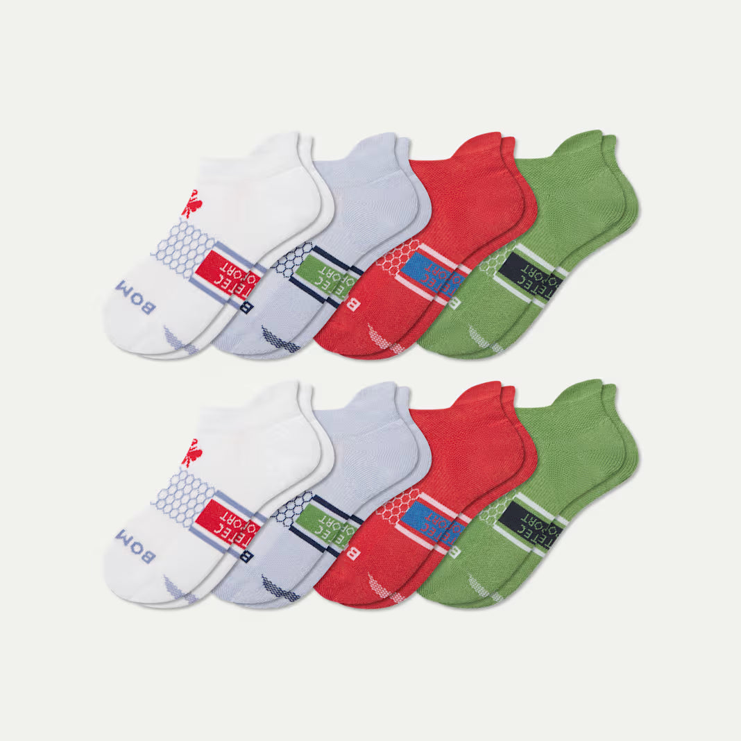 Bombas Youth All Sport Ankle Sock 8-Pack