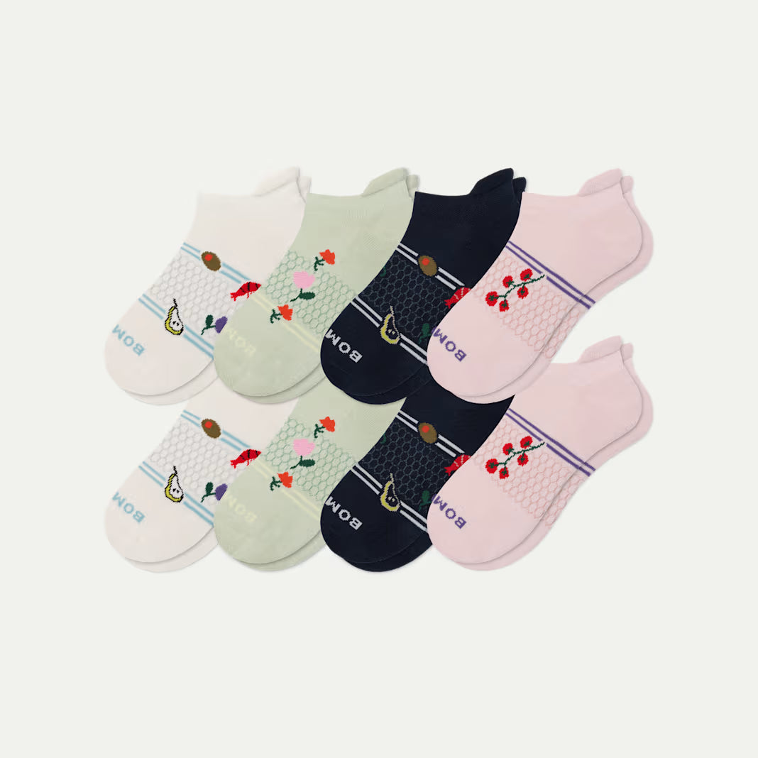 Women's Dinner Party Ankle Sock 8-Pack