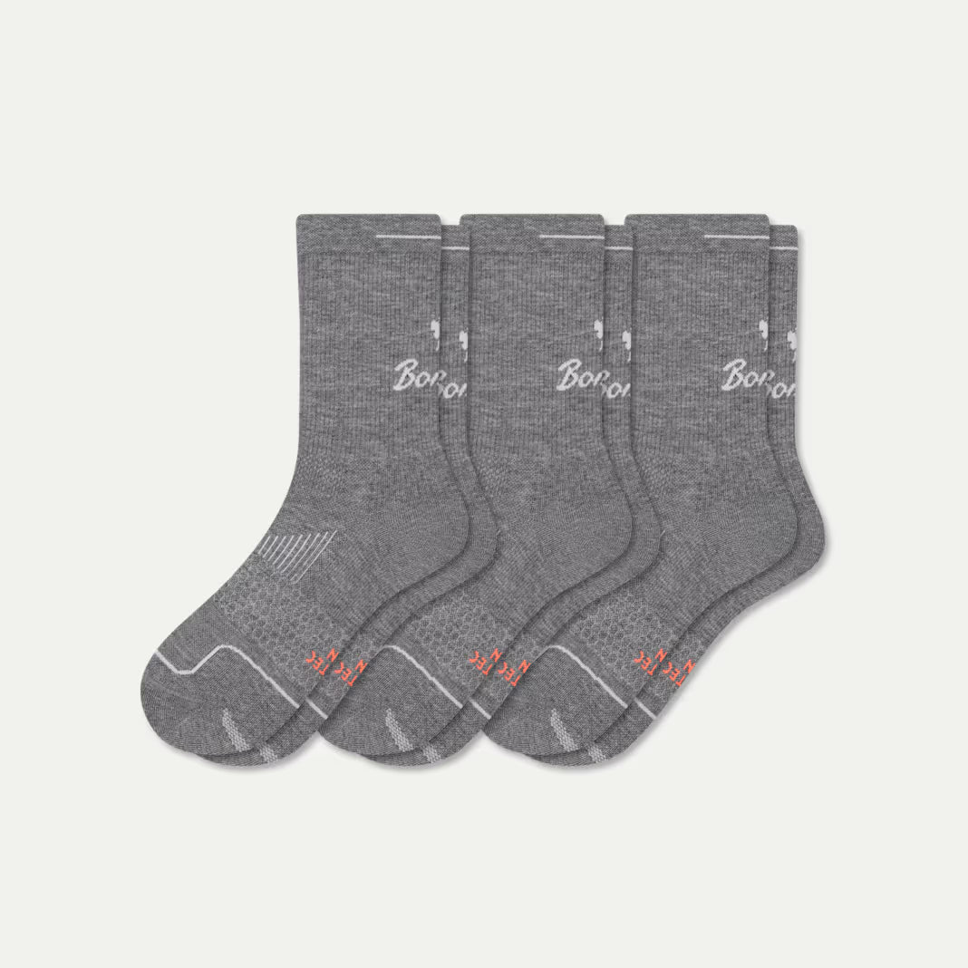 Men's Run Half Calf Sock 3-Pack