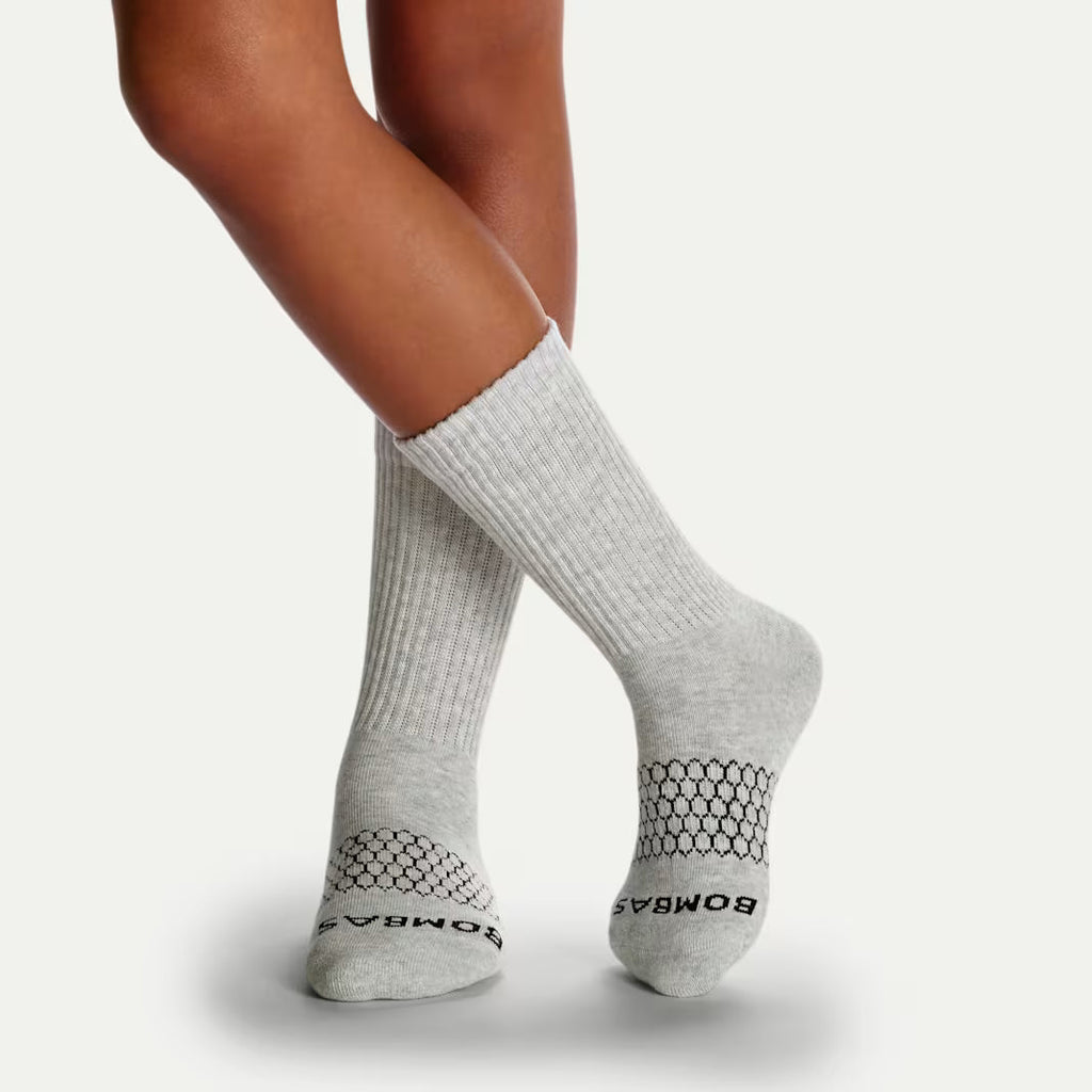Bombas Youth Solids Calf Sock 4-Pack