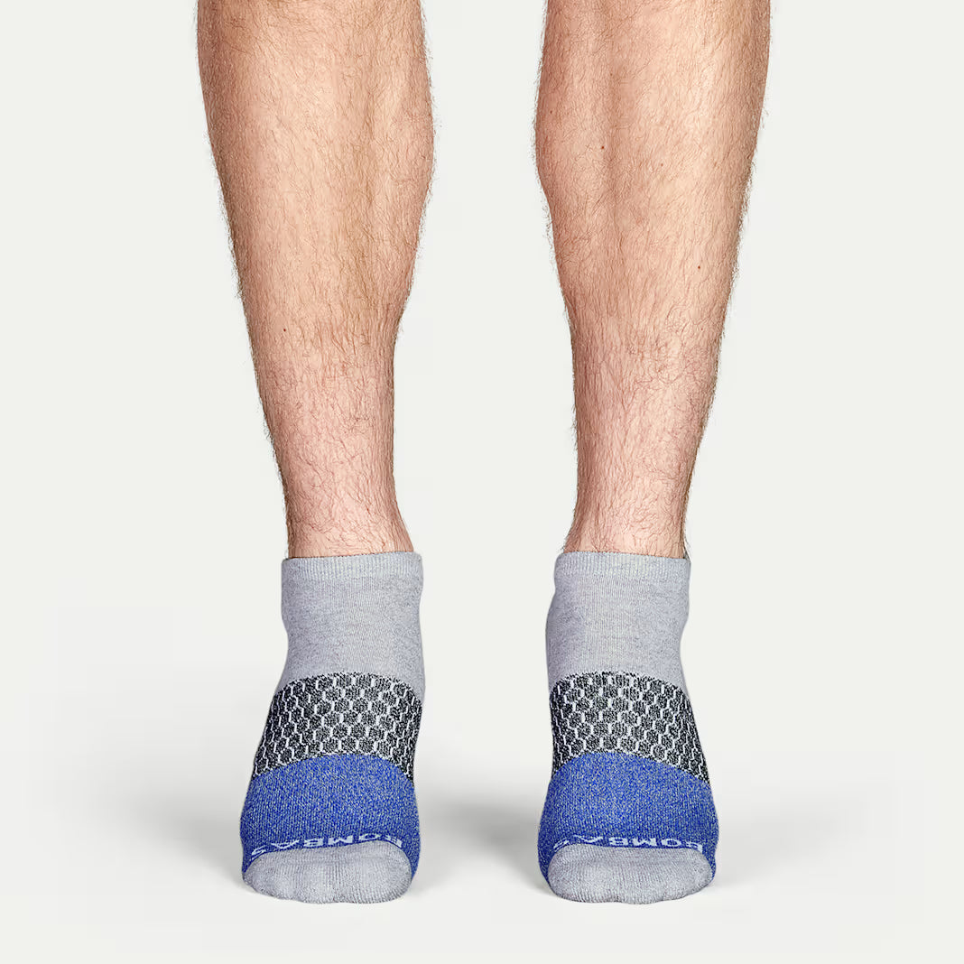 Bombas Men's Tri-Block Ankle Sock