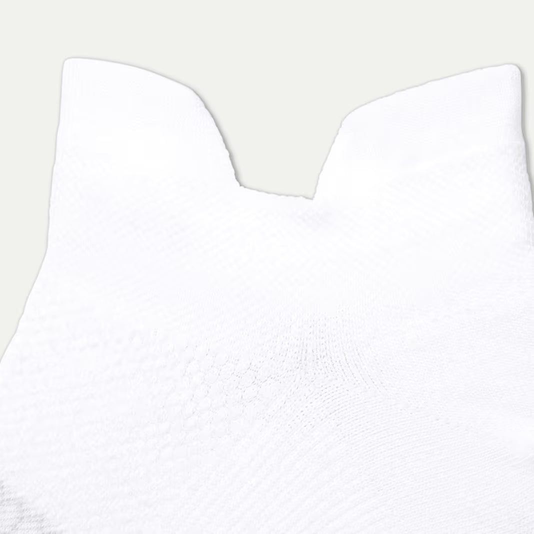 Bombas Women's UltraLite Sport Ankle Socks(white)