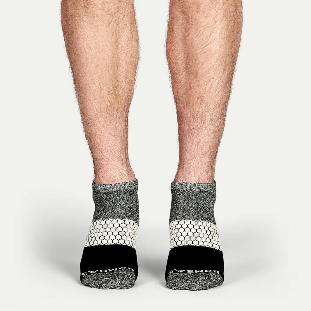 Bombas Men's Tri-Block Ankle Sock