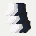 Junior Lightweight Calf Sock 12-Pack