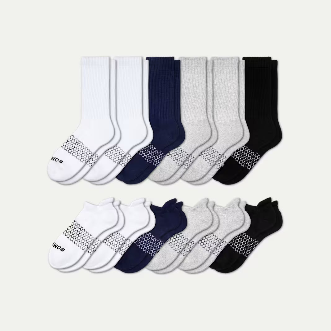 Women's Calf & Ankle Sock 12-Pack