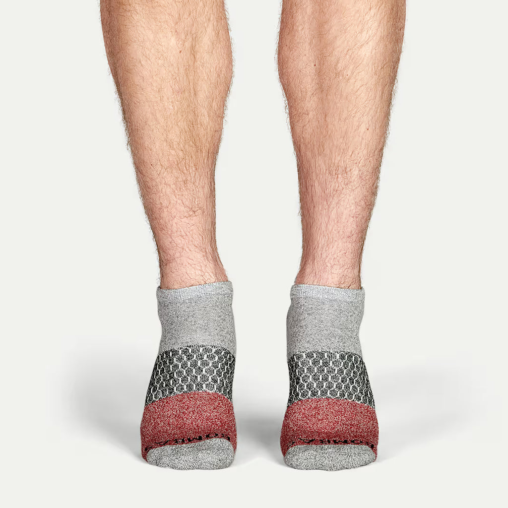 Men’s Tri-Block Ankle Sock 6-pack