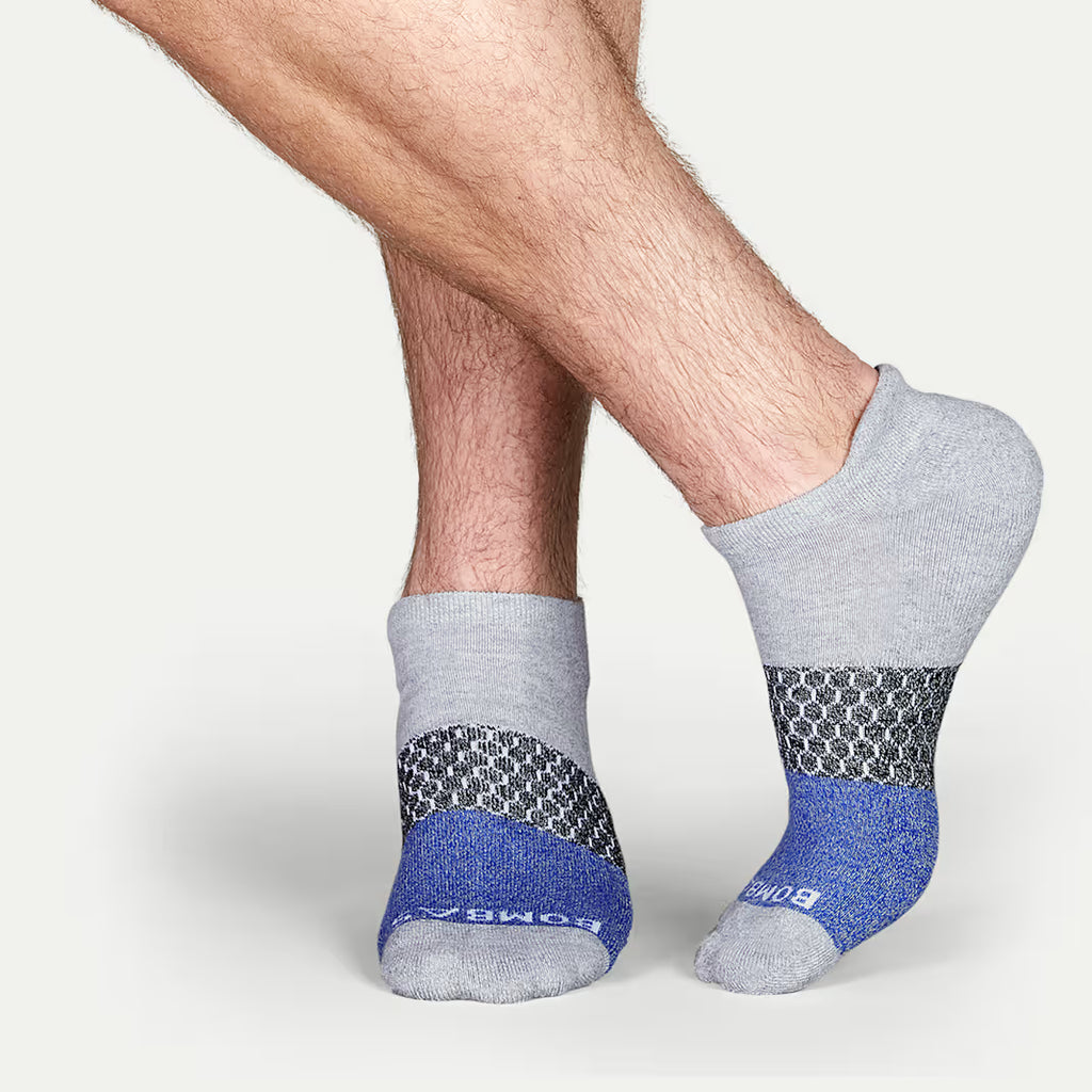 Men’s Tri-Block Ankle Sock 6-pack