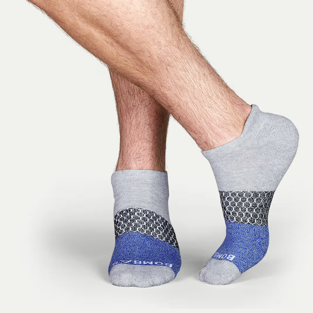 Men’s Tri-Block Ankle Sock 6-pack