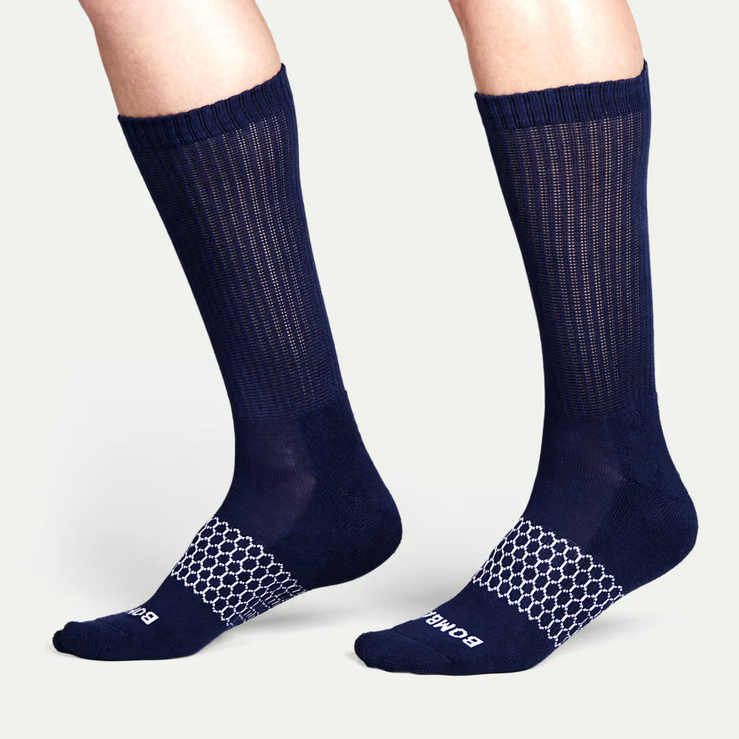Men's Solids Calf Sock 4-Pack