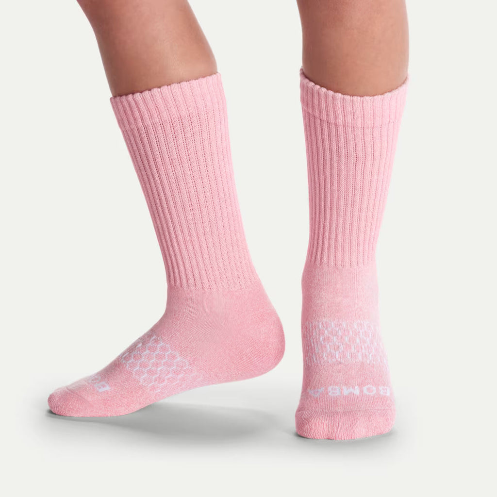 Bombas Youth Marl Calf Sock 4-Pack