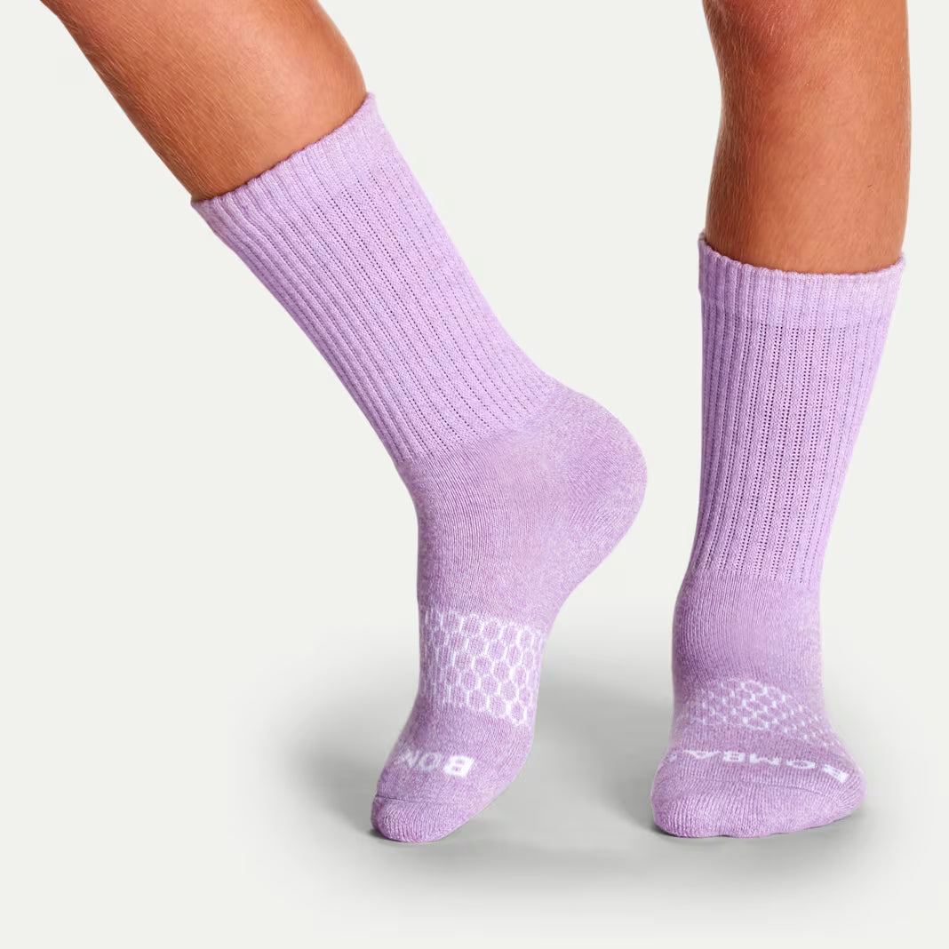 Bombas Youth Marl Calf Sock 4-Pack